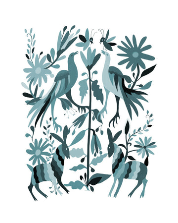 Whimsical Forest Life | Poster - Passepartout