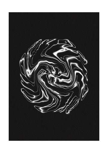 Electric Liquid Swirl | Poster - Passepartout