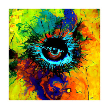 Dynamic Abstract Eye | Poster - Passepartout