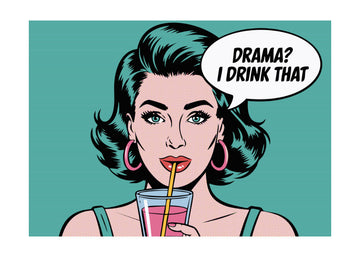 Pop Art Drama Queen | Poster - Passepartout
