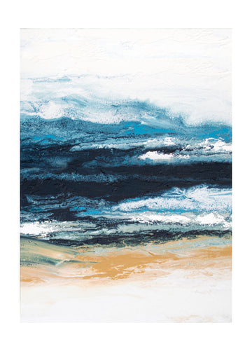Abstract Ocean Layers | Poster - Passepartout
