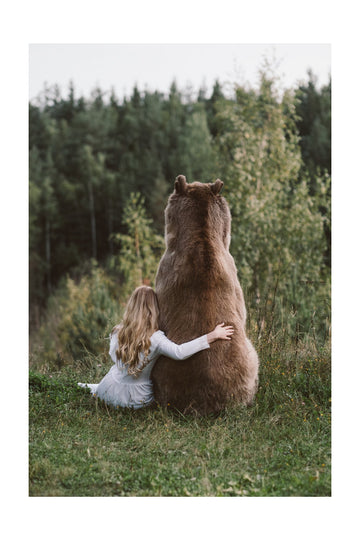 Peaceful Forest Embrace | Poster - Passepartout