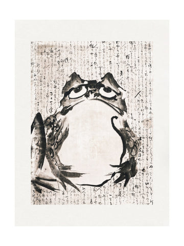 Japanese Frog (late 18th 19th Century) | Poster - Passepartout