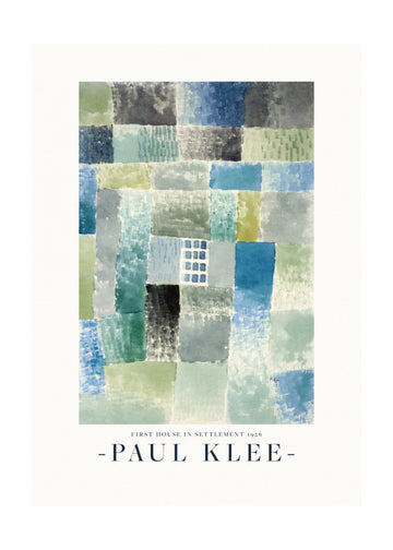 First House in a Settlement 1926 | Poster - Passepartout