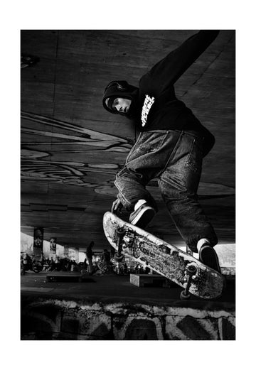 Skateboarder Urban Trick | Poster - Passepartout