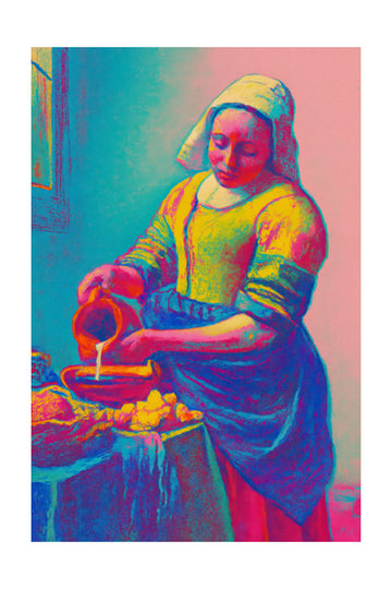 Psychedelic Pouring | Poster - Passepartout