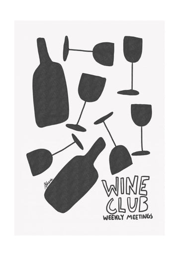 Wine Club | Poster - Passepartout