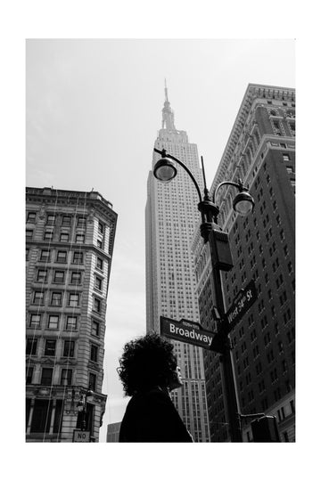 Empire State City Gaze | Poster - Passepartout