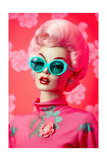 Retro Glamour Icon | Poster - Passepartout
