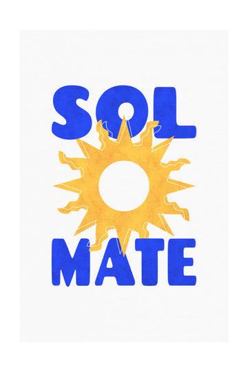Sol Mate Sun Graphic | Poster - Passepartout