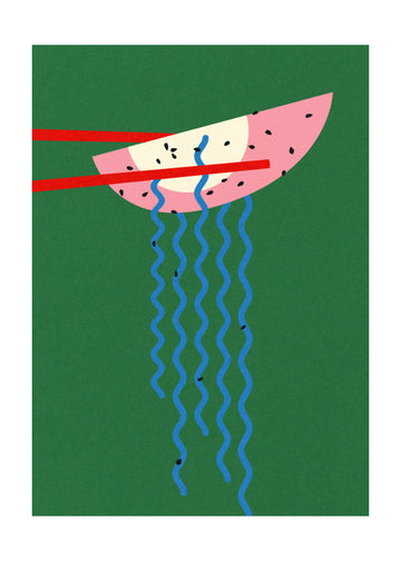 Hollywood Ramen | Poster - Passepartout