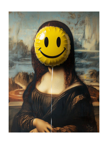 Parody of the Mona Lisa | Poster - Passepartout
