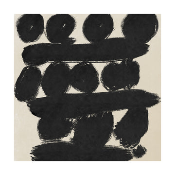 Bold Brushstroke Shapes | Poster - Passepartout