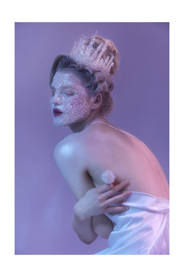 Sparkling Lavender Queen | Poster - Passepartout