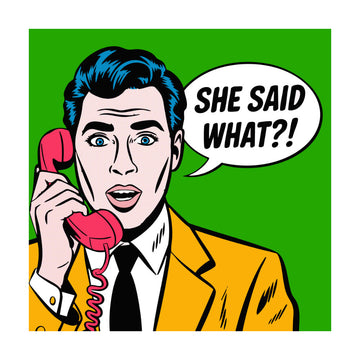 She Said What | Poster - Passepartout