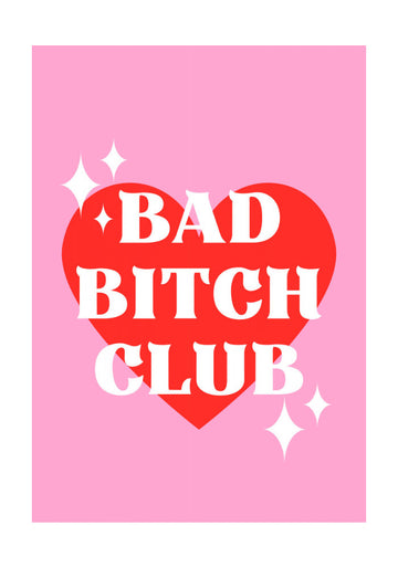 Bad Bitch Club | Poster - Passepartout