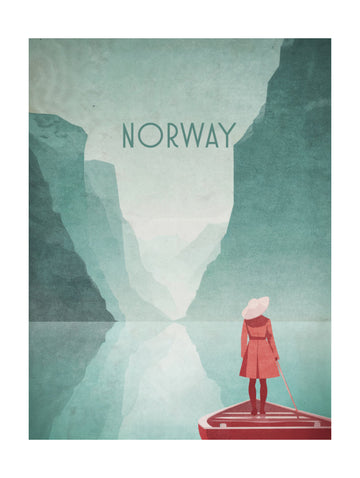 Norway 1 FJORDS | Poster - Passepartout