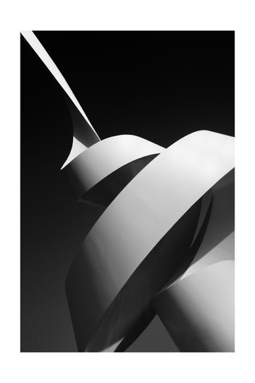 Modern Abstract Curves | Poster - Passepartout