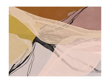Abstract Earthy Layers | Poster - Passepartout