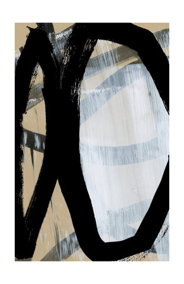 Bold Abstract Strokes | Poster - Passepartout