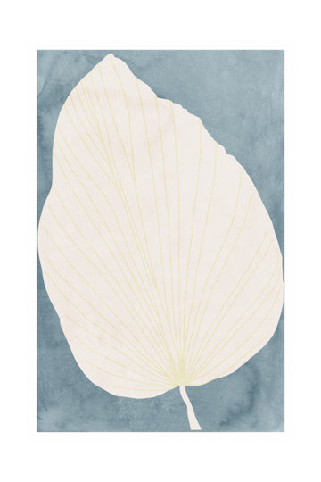 Calm Botanical Leaf | Poster - Passepartout