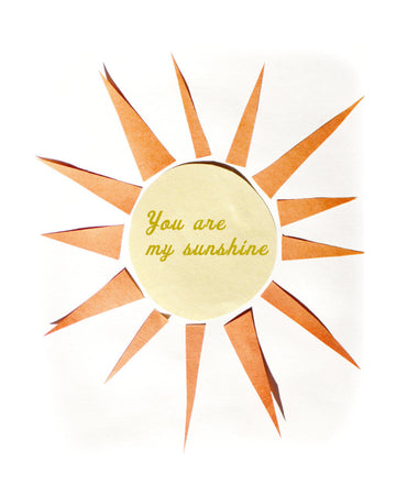 You Are My Sunshine | Poster - Passepartout