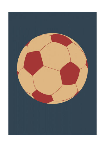 Classic Soccer Ball | Poster - Passepartout
