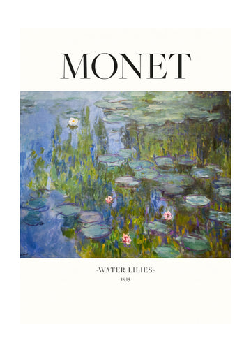 Water Lilies 1915 | Poster - Passepartout