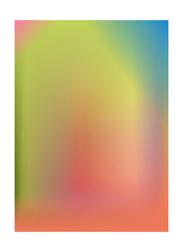 Vibrant Soft Gradient | Poster - Passepartout