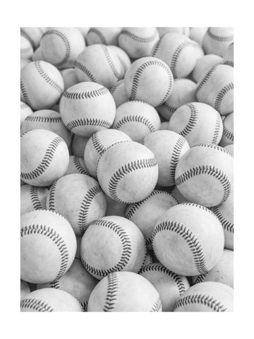 Many Baseballs | Poster - Passepartout