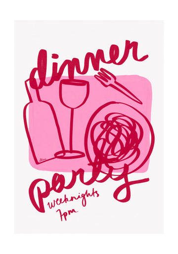Dinner Party | Poster - Passepartout