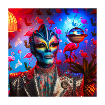 Vibrant Tropical Drag | Poster - Passepartout