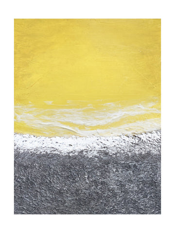 Textured Beach Abstract | Poster - Passepartout