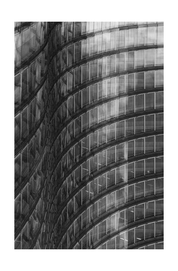 Curved Glass Facade | Poster - Passepartout