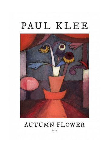 Autumn Flower 1922 | Poster - Passepartout
