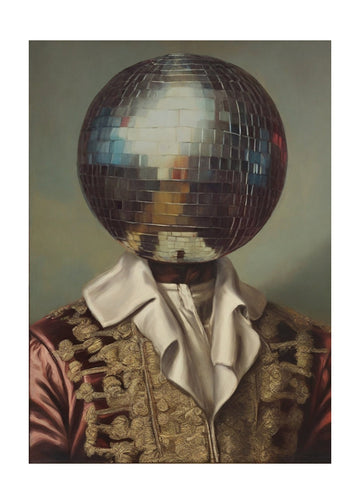 Baroque Disco Gentleman | Poster - Passepartout