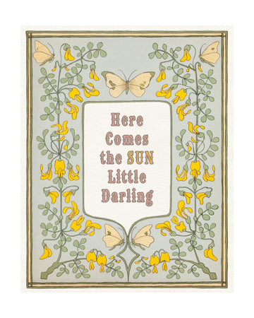 Hopeful Butterfly Quote | Poster - Passepartout