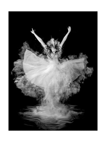 Ethereal Powder Dance | Poster - Passepartout
