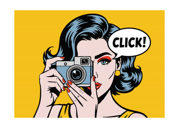 Pop Art Photographer | Poster - Passepartout