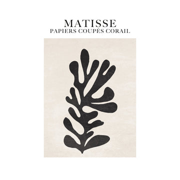Coral Silhouette | Poster - Passepartout