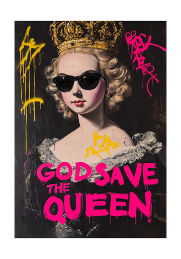 God Save the Queen | Poster - Passepartout