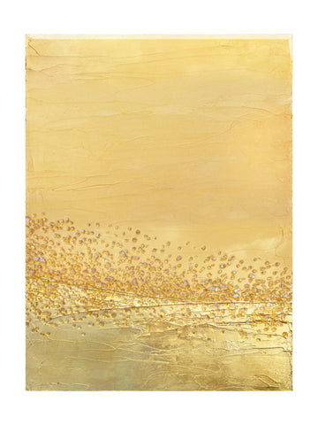 Radiant Gold Texture | Poster - Passepartout