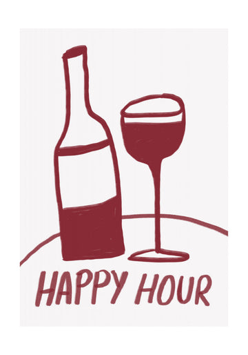 Happy Hour | Poster - Passepartout