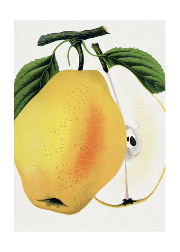 Kiefer's Hybrid Pear Lithograph | Poster - Passepartout