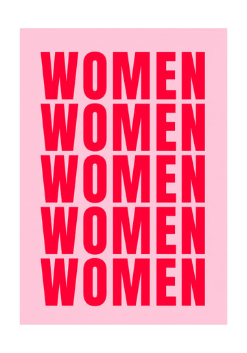 Bold Women Statement | Poster - Passepartout
