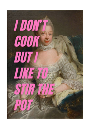 Sassy Queen Statement | Poster - Passepartout