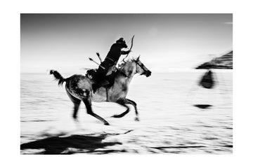 Galloping Mounted Archer | Poster - Passepartout