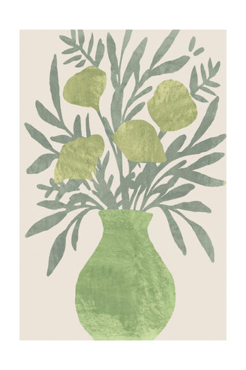 Olive Branch Vase | Poster - Passepartout