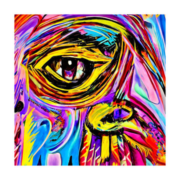 Vibrant Abstract Eye | Poster - Passepartout
