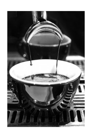 Rich Espresso Stream | Poster - Passepartout